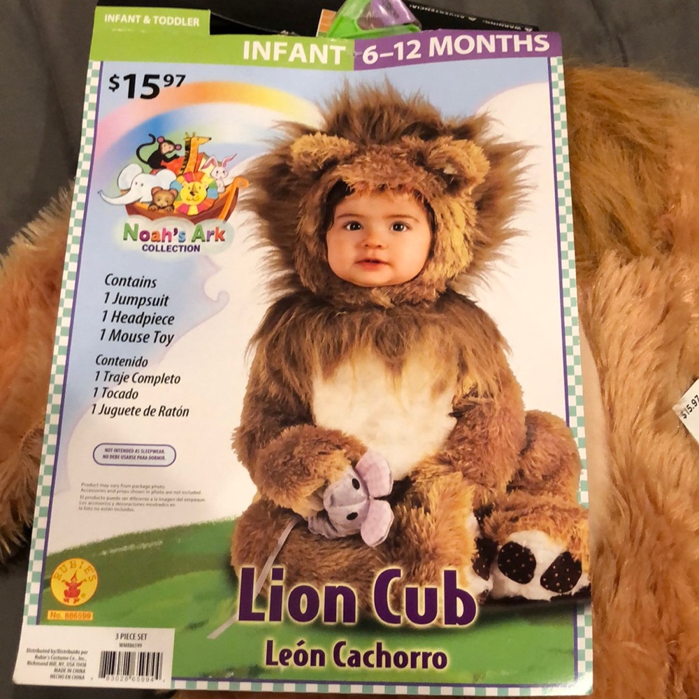 🦁 Baby lion cub Halloween costume